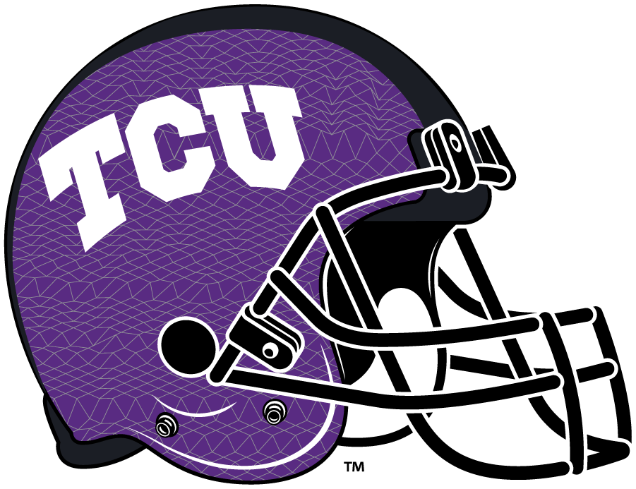 TCU Horned Frogs 2013-Pres Helmet Logo iron on transfers for clothing